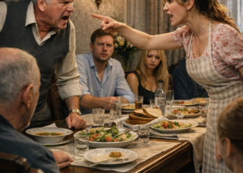 Свёкор орал на меня за столом, пока я не сорвалась и не поставила его на место