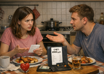 Когда принесли счёт, он просто ушёл