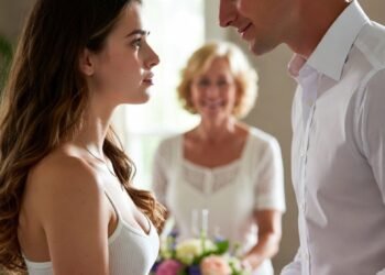 У мамы появился новый мужчина, но когда она открыла дверь, передо мной стоял мой бывший из приложения