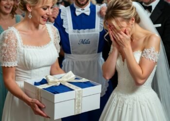 На свадьбе дочери свекровь подарила ей форму уборщицы — и всё пошло не по плану