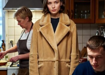 Отец приехал, увидел свекровь в моём пальто — и забрал меня домой