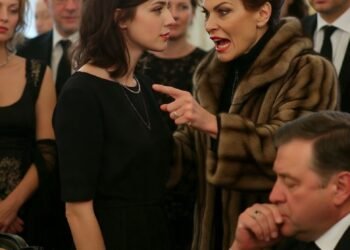 Она смеялась над портнихой, пока весь зал не замолчал