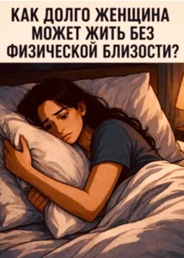 КАК ДОЛГО ЖЕНЩИНА МОЖЕТ ЖИТЬ БЕЗ ФИЗИЧЕСКОЙ БЛИЗОСТИ?