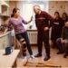Свёкор вырвал у меня костыль и громко рассмеялся