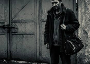 Он вышел на свободу в шесть утра.