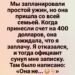Мы запланировали простой ужин