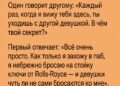 Ключи от Rolls-Royce на стойке
