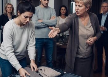 Свекровь при гостях велела мне собирать вещи
