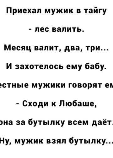 В тот год в тайгу приехал мужик по имени Николай.
